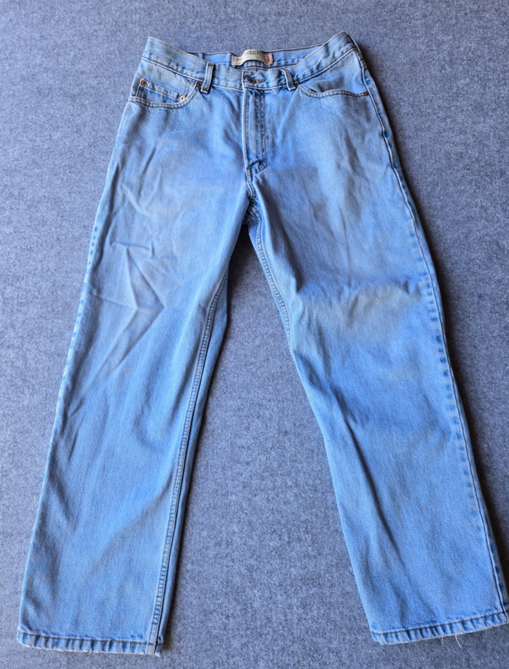 Levi's 550 Jeans Men's Classic Relaxed Fit Straight Cut Medium Wash 32x28